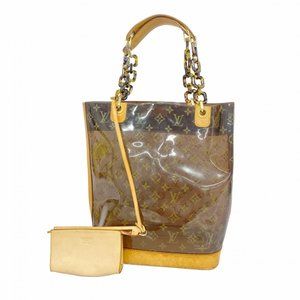 LOUIS VUITTON Brown Monogram Tote Bag